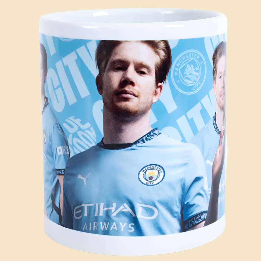 Manchester City FC Kevin De Bruyne Mug Officially Licensed