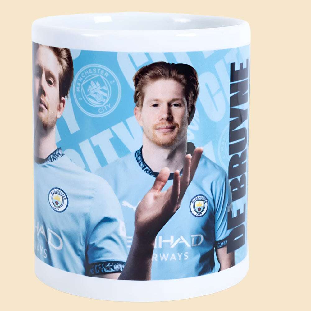 Manchester City FC Kevin De Bruyne Mug Officially Licensed