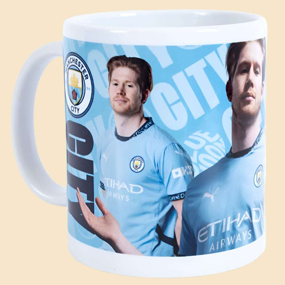 Manchester City FC Kevin De Bruyne Mug Officially Licensed