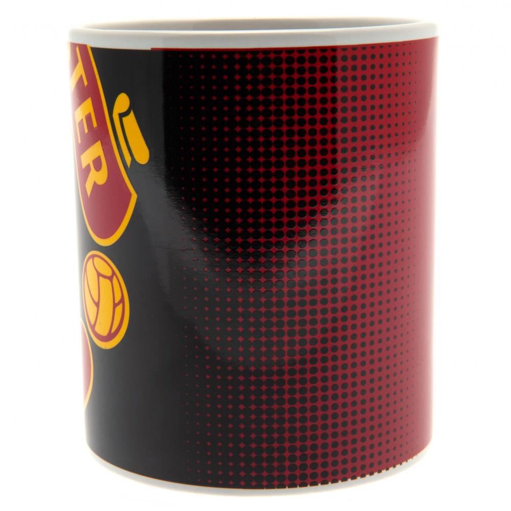 Manchester United Halftone Mug - The Mug Gallery Mug