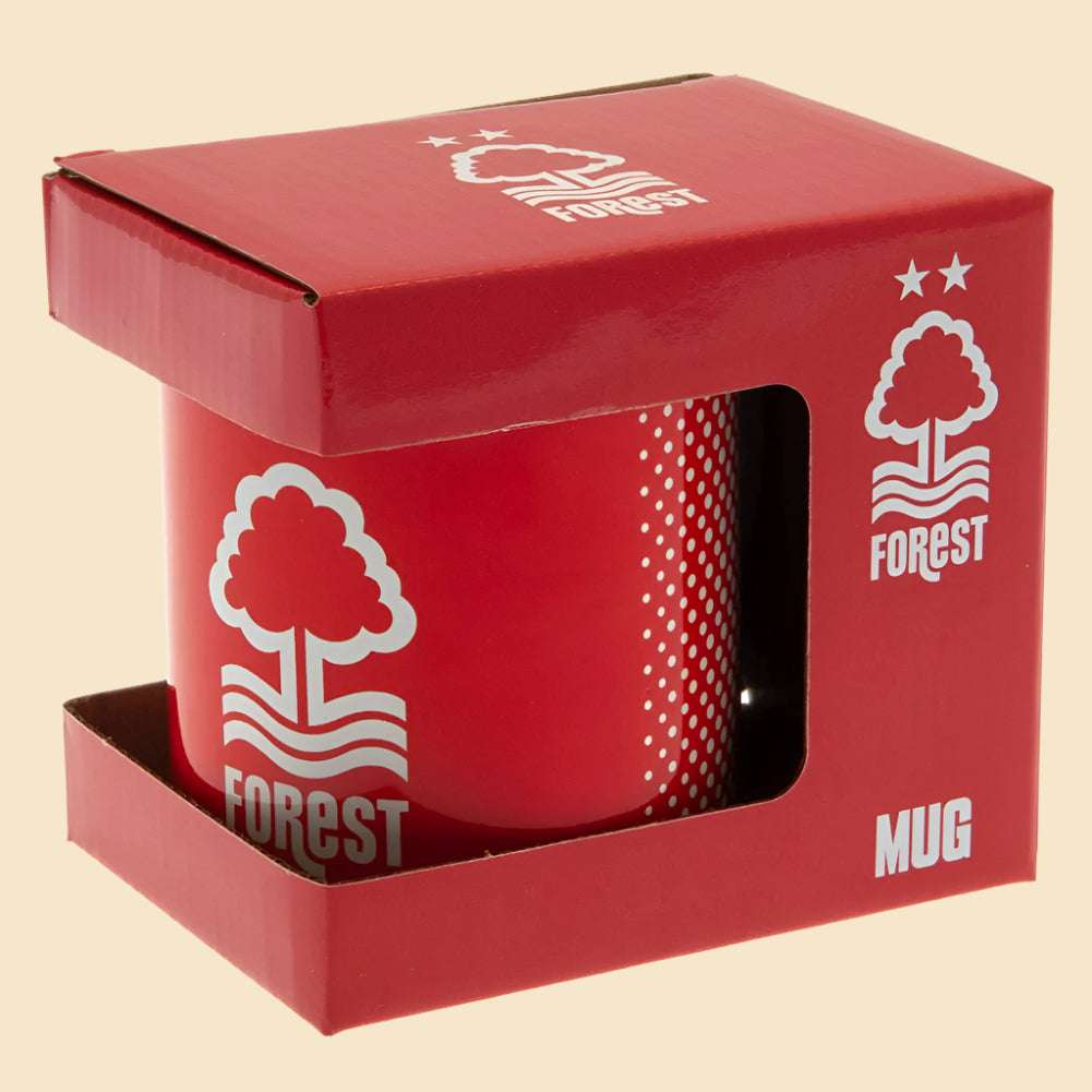 Nottingham Forest FC Halftone Fan Mug