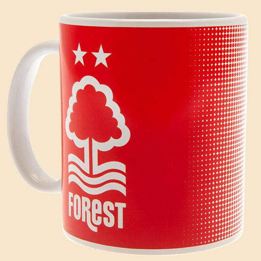 Nottingham Forest FC Halftone Fan Mug