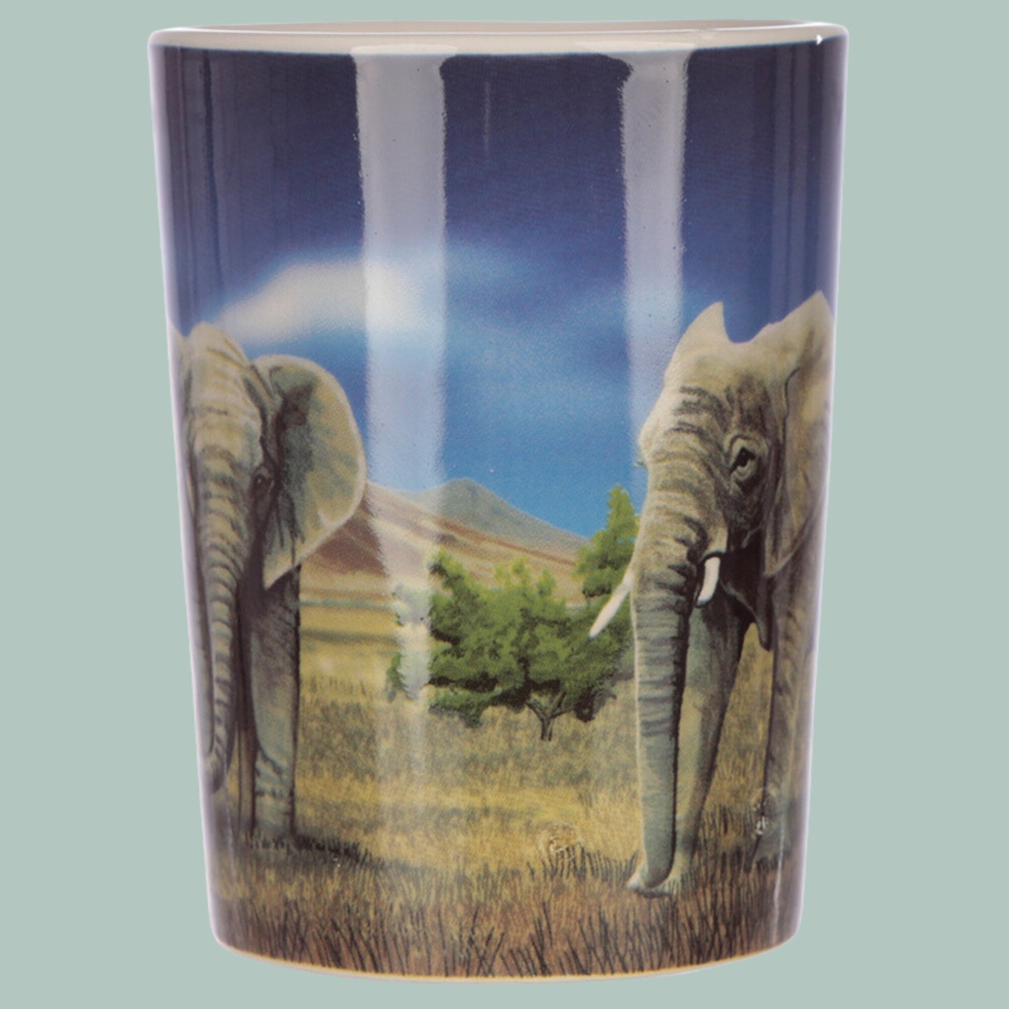 Novelty Elephant Shaped Handle Mug - The Mug Gallery Mug