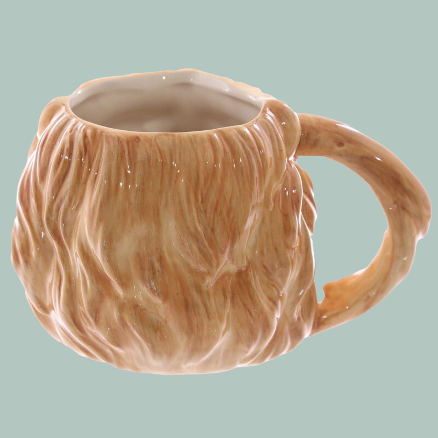 Novelty Lion Head Shaped Ceramic Mug - A Roaringly Unique Coffee Cup - The Mug GalleryMug