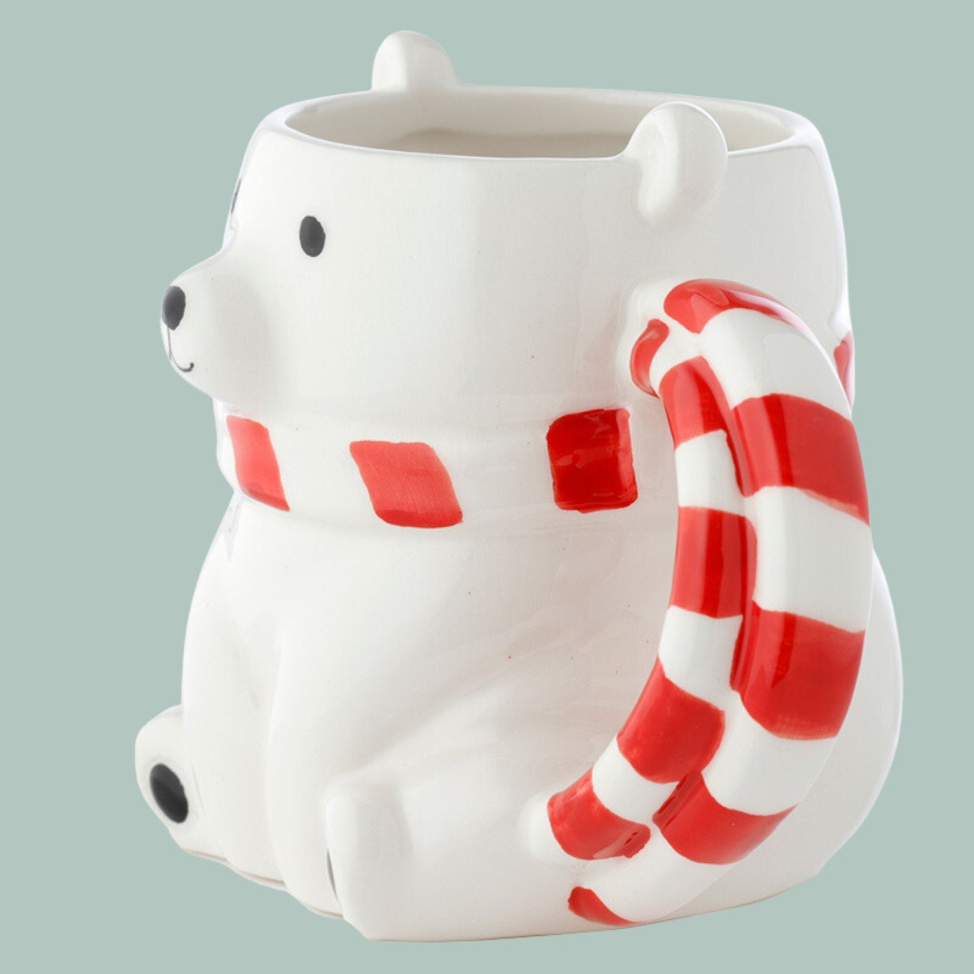 Novelty Polar Bear Shaped Ceramic Mug - The Mug Gallery Mug