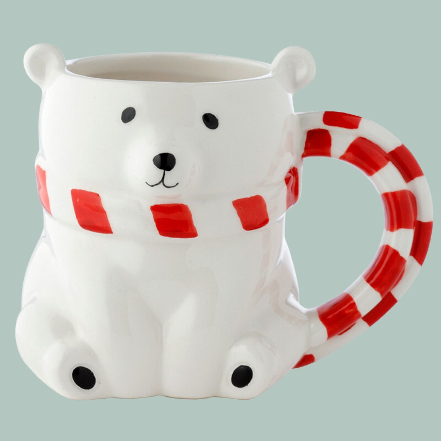 Novelty Polar Bear Shaped Ceramic Mug - The Mug Gallery Mug