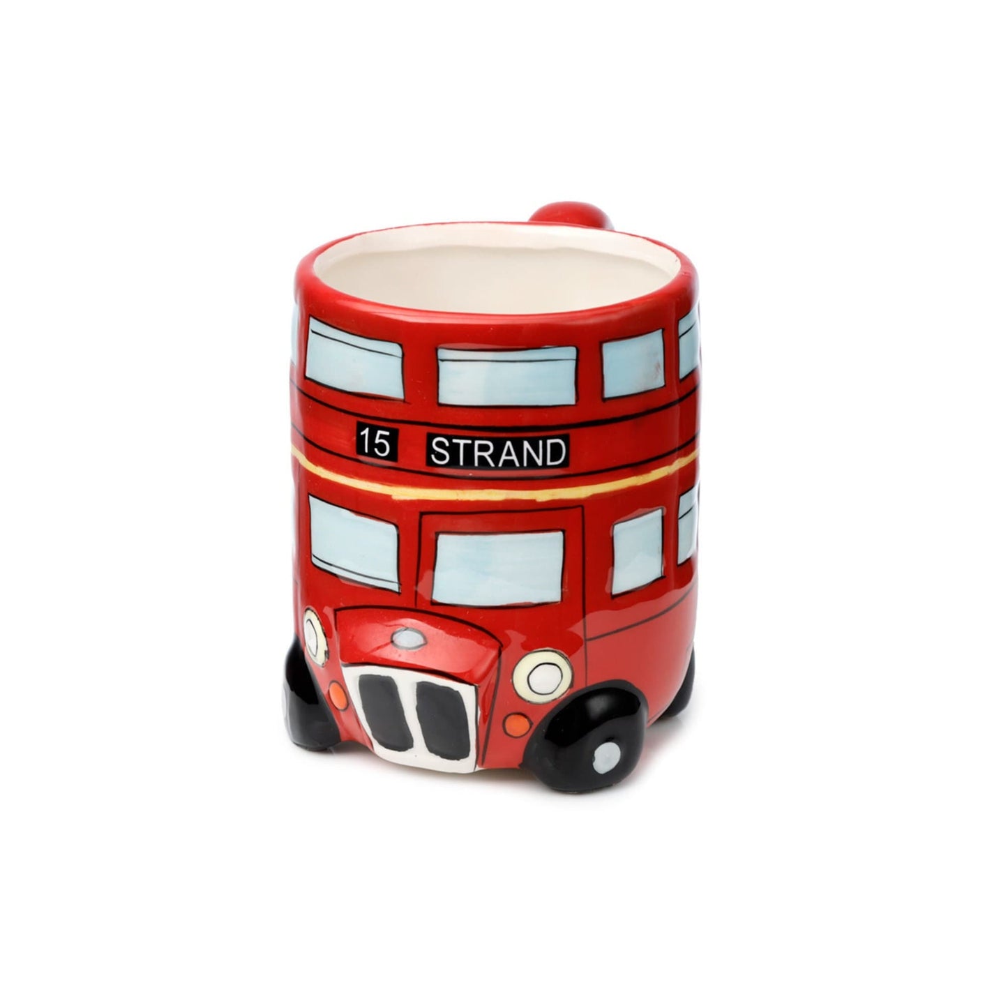 Novelty Red Bus Shaped Mug - The Mug GalleryMugs