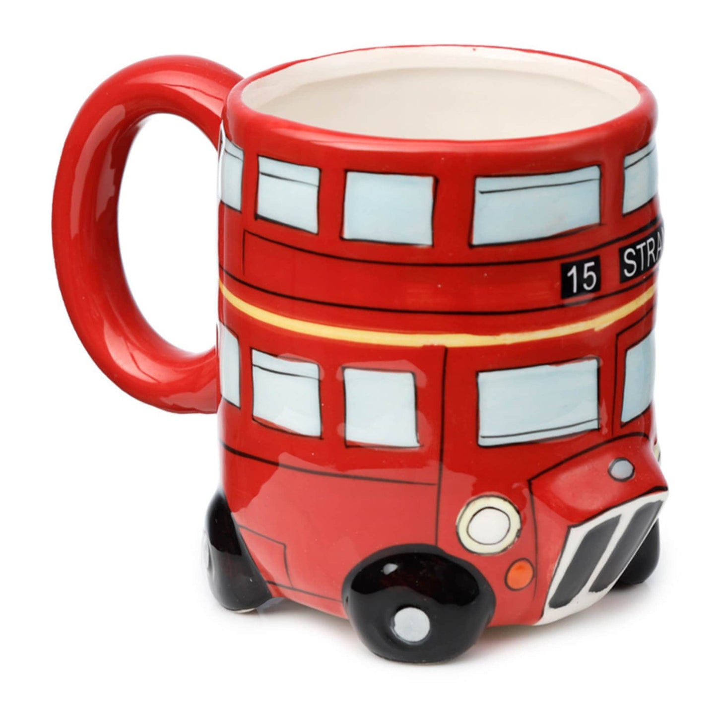 Novelty Red Bus Shaped Mug - The Mug GalleryMugs