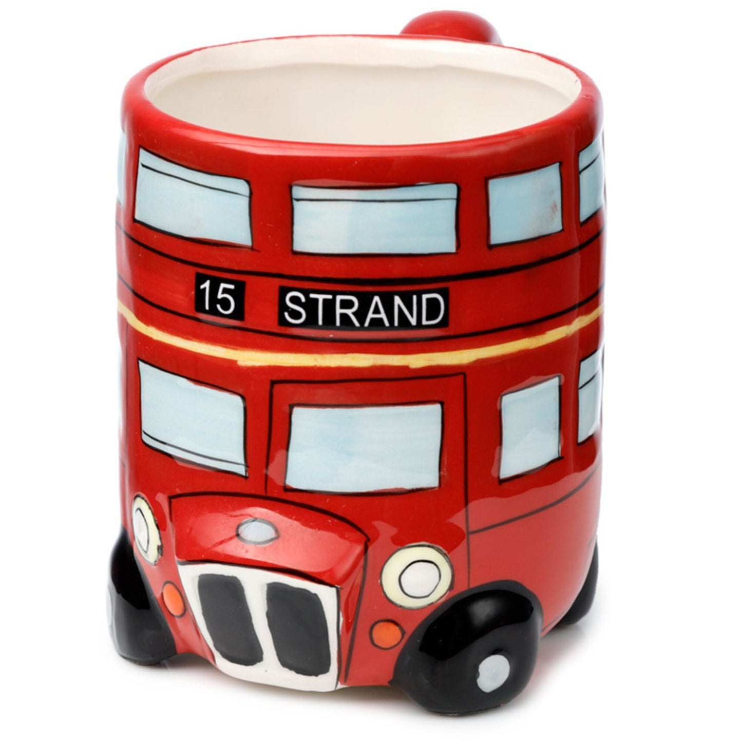 Novelty Red Bus Shaped Mug - The Mug GalleryMugs