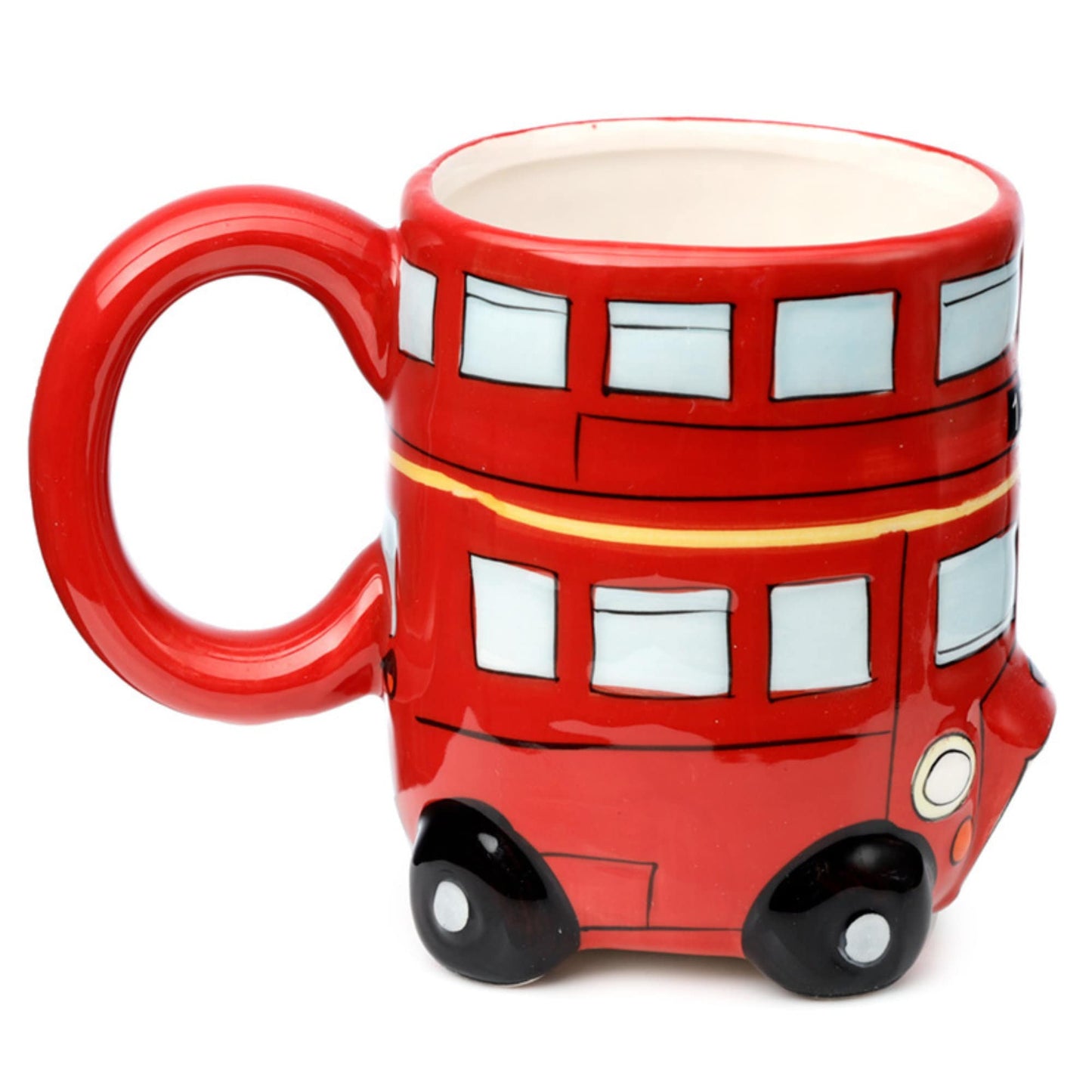 Novelty Red Bus Shaped Mug - The Mug GalleryMugs