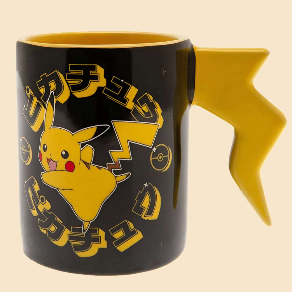 Pokemon 3D Mug Lightning Bolt - The Mug Gallery Mug