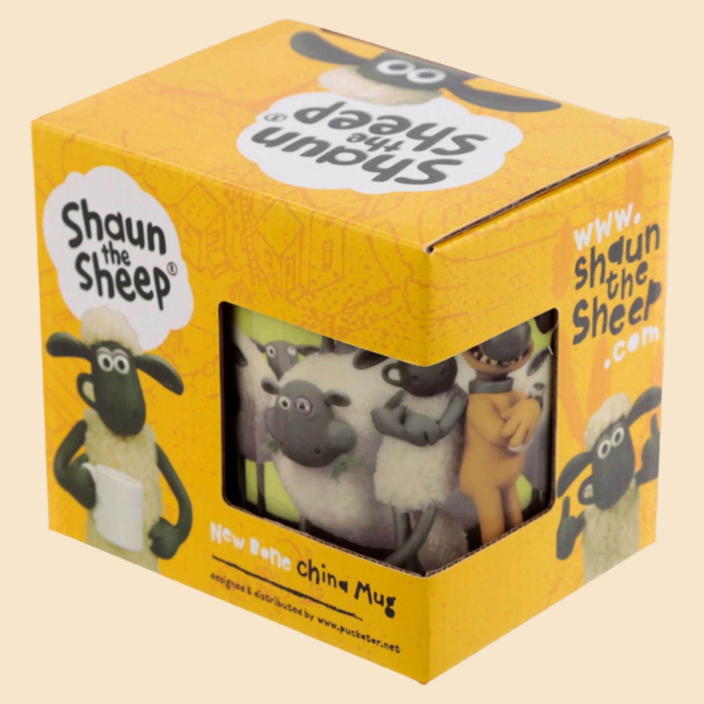 Shaun The Sheep Novelty Mug In Its Packaging