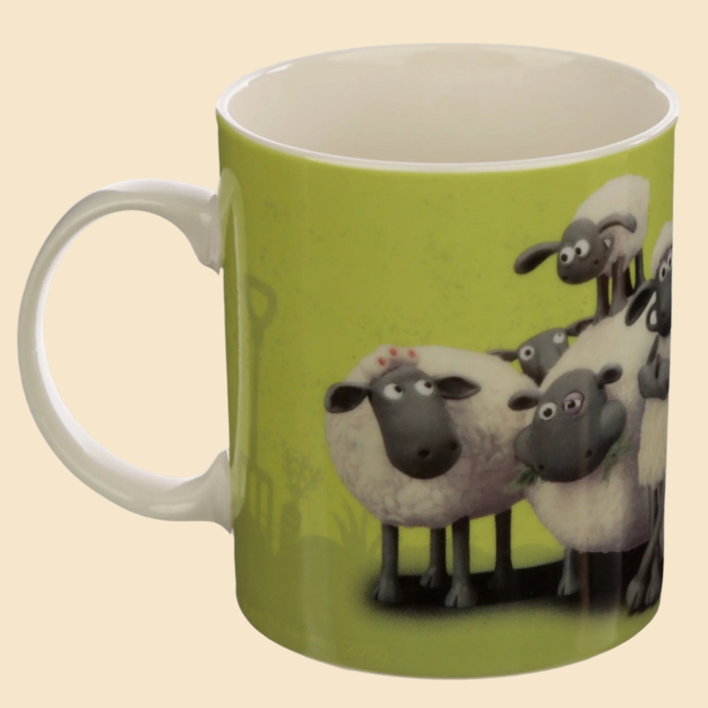 Shaun The Sheep Novelty Mug Right Side View