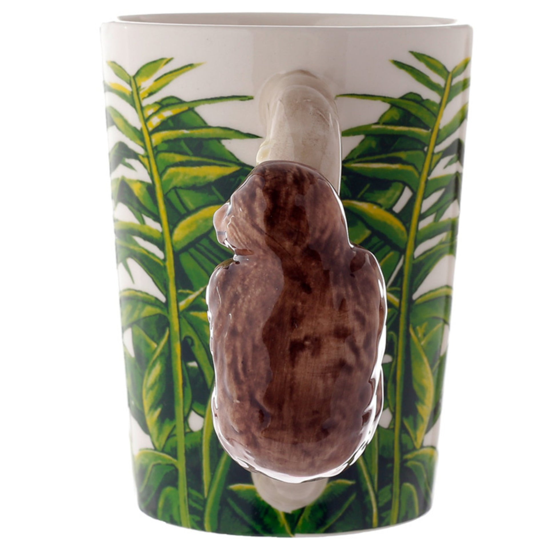 Sloth Shaped Handle Mug with Sloth Handle Nature Lover Gift Sloth Lover Present for Nature lover Wildlife Safari Memorabilia