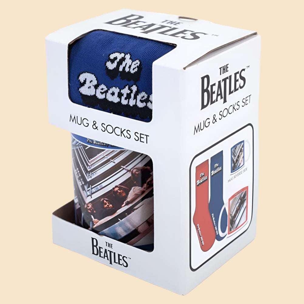 The Beatles Mug & Sock Set In Its Packaging