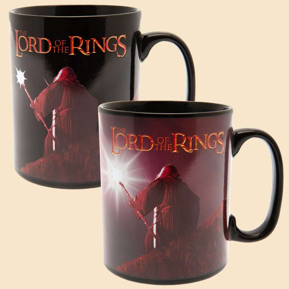 The Lord Of The Rings Heat Changing Mega Mug Shall Not Pass - The Mug Gallery Mug