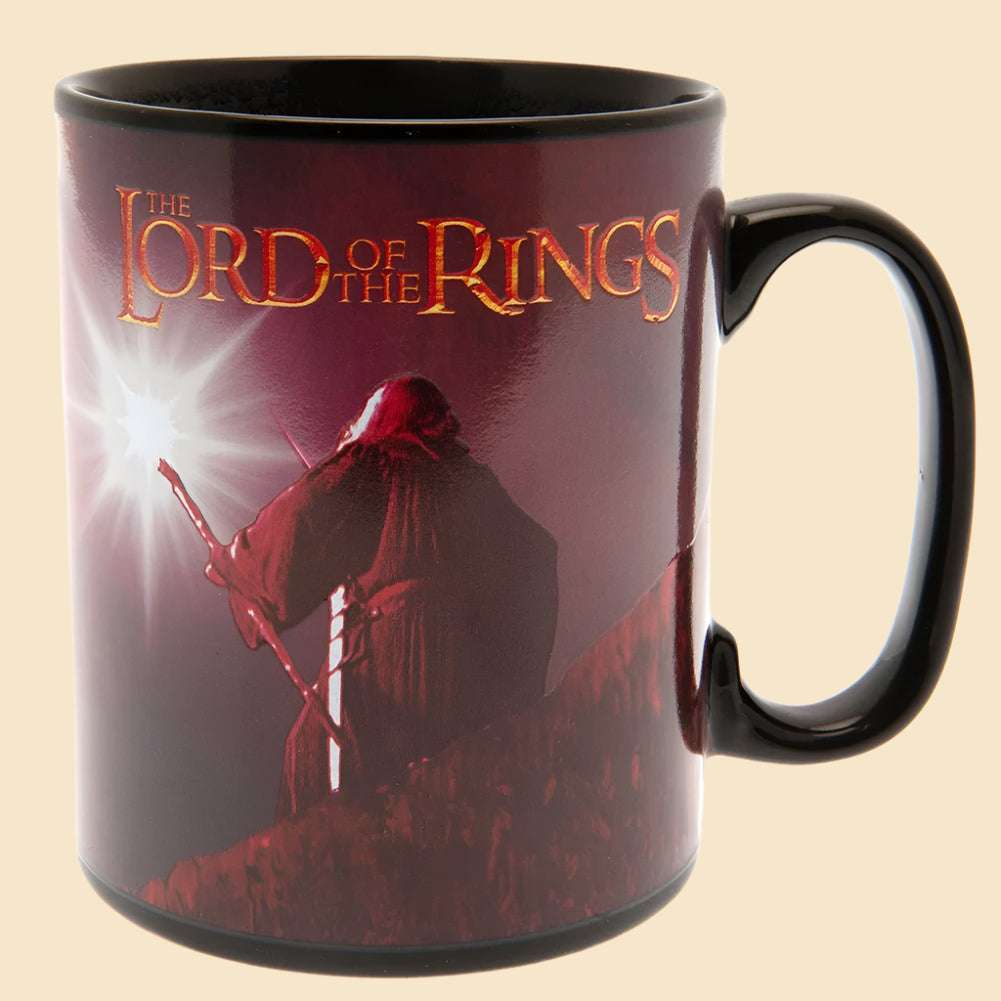 The Lord Of The Rings Heat Changing Mega Mug Shall Not Pass - The Mug Gallery Mug