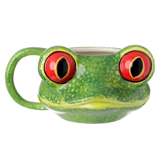 Tree Frog Shaped Head Mug - The Mug GalleryMug