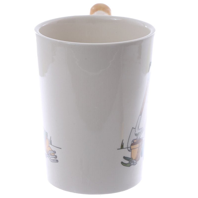 Trowel Shaped Handle Novelty Garden Ceramic Mug - The Mug GalleryMug