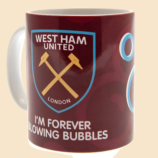 West Ham United FC I'm Forever Blowing Bubbles Mug