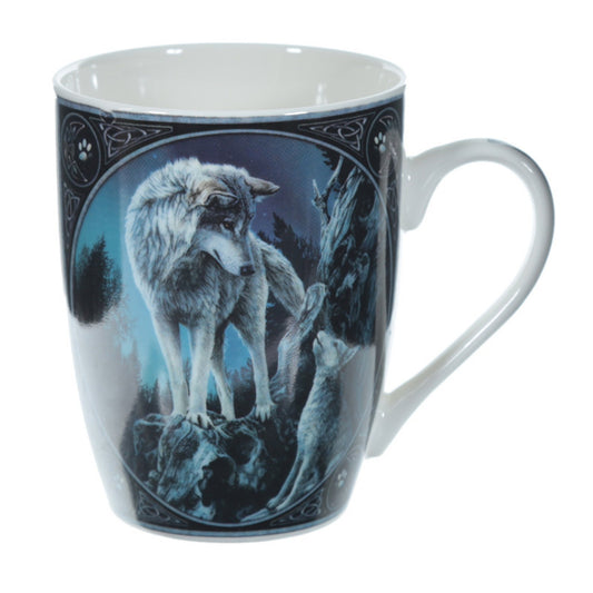 Wolf Guidance Lisa Parker Designed Porcelain Mug - The Mug GalleryMug